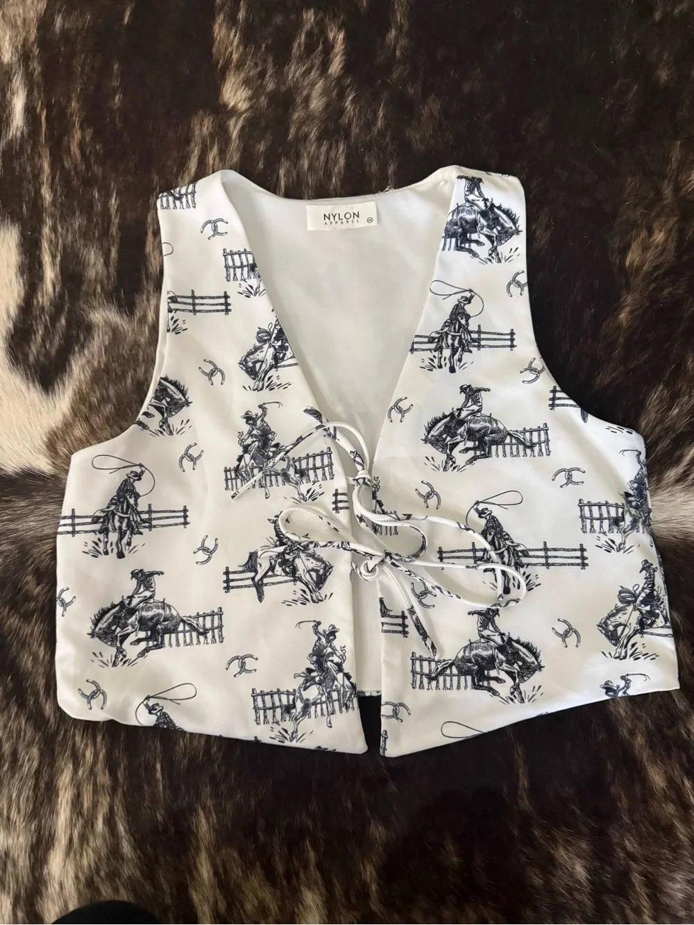 Western Front Tie Vest